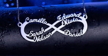 Cargar imagen en el visor de la galería, Cadena Infinito Amor
