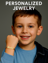 Cargar imagen en el visor de la galería, 💎Pulsera con nombre para niños y jovenes💎