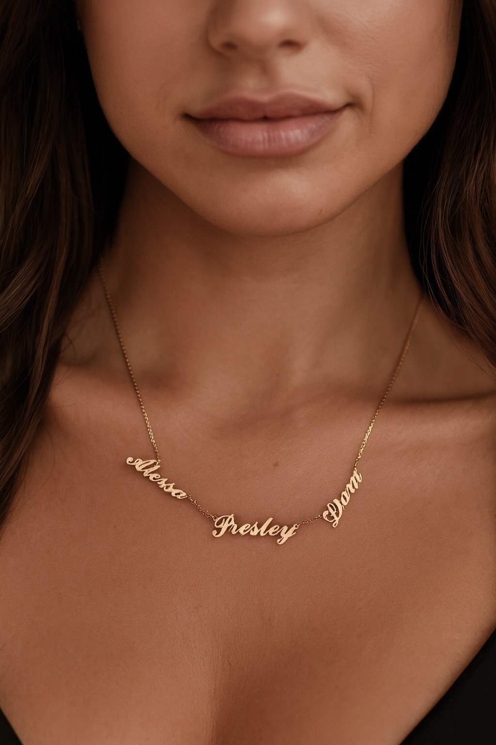 ✨️ Cadena Personalizada con Nombres ✨️ 2 a 3